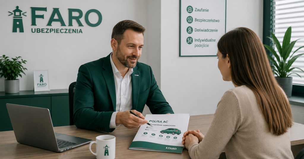 Agent Faro Ubezpieczenia doradza przy wyborze udziału własnego w AC