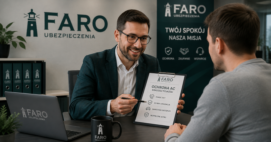 Doradca Faro Ubezpieczenia pomaga przy odszkodowaniu za skradziony samochód
